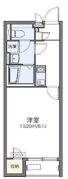 brave 104号室 間取り