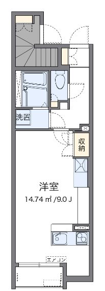 ハイム　トミ 103号室 間取り