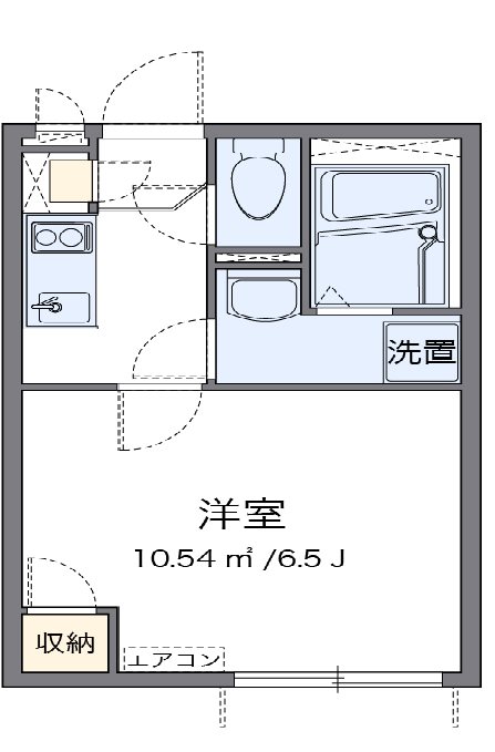 和 202号室 間取り