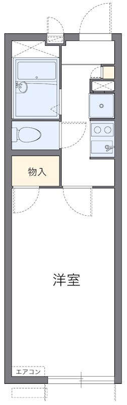 ステラ 203号室 間取り