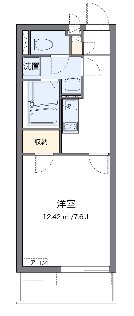 芝富士ハイツ 305号室 間取り