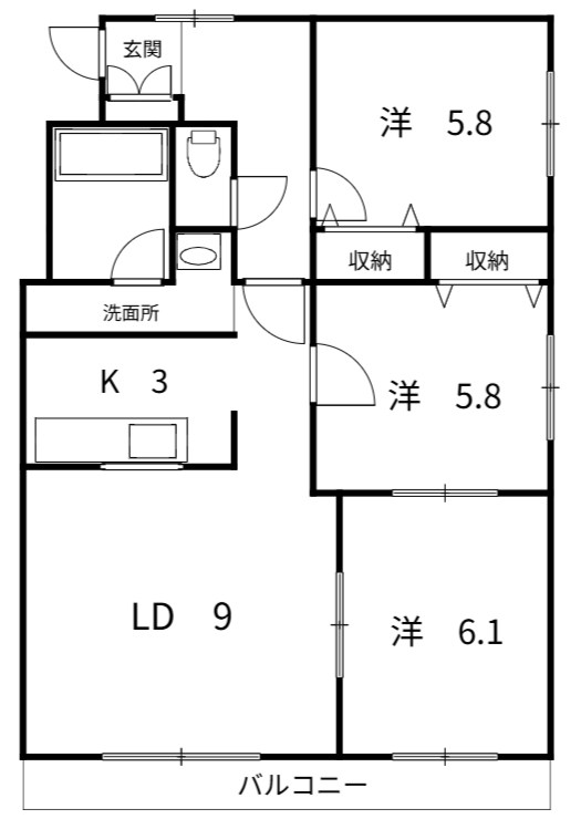 エスポワール 間取り