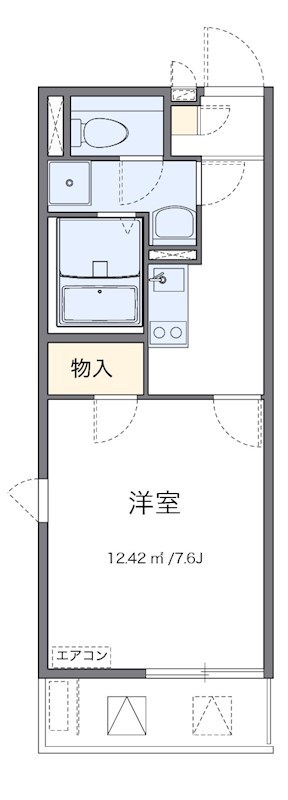 ルナルミエール越谷 間取り図