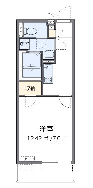 ケルスランド 203号室 間取り