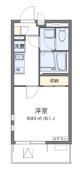 ウィステリアⅣ 101号室 間取り