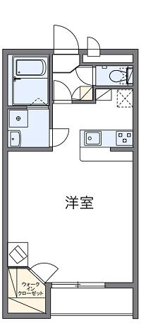 ノワール　Ⅱ 207号室 間取り