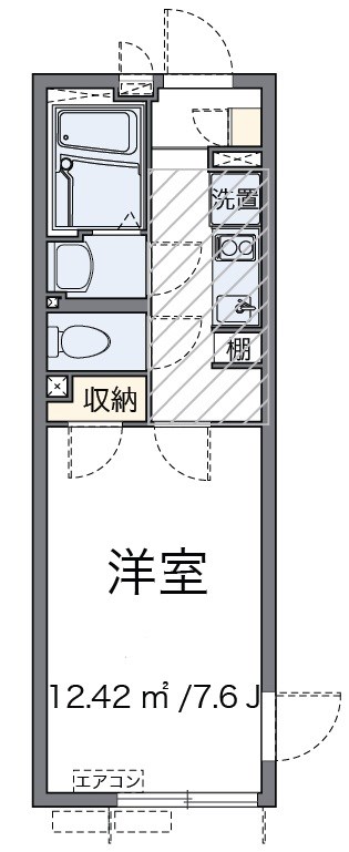 フェリス東四つ木 304号室 間取り