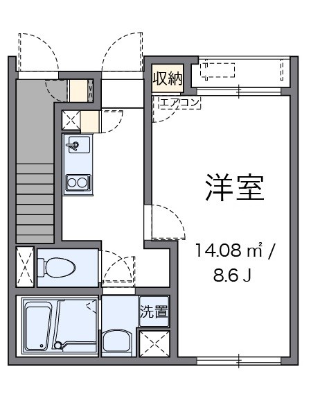 ラグレージュⅣ 間取り