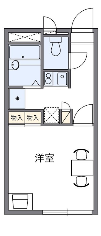 プラエ 103号室 間取り