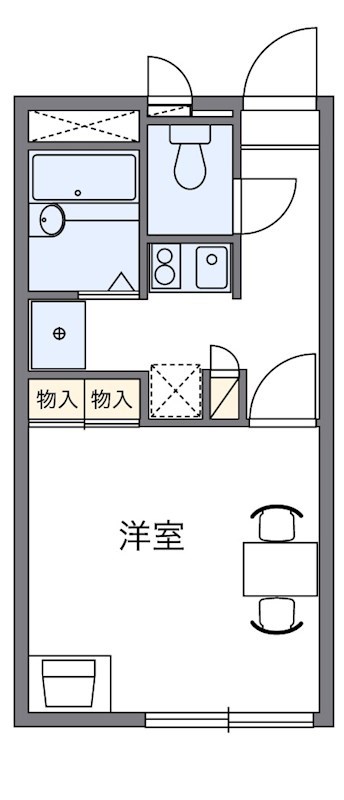 プラエ 101号室 間取り