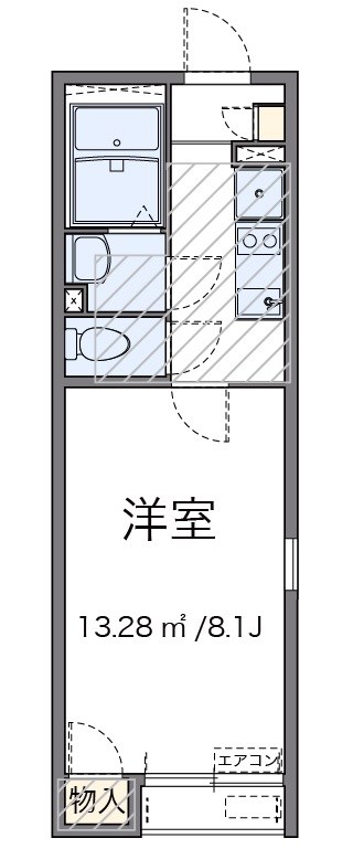グランツ　ハイツ  103号室 間取り