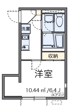 レジデント西尾久 205号室 間取り