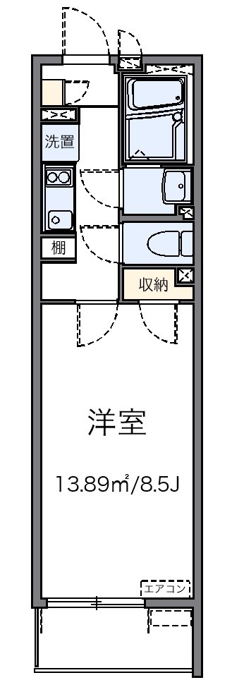 和光三番館 302号室 間取り