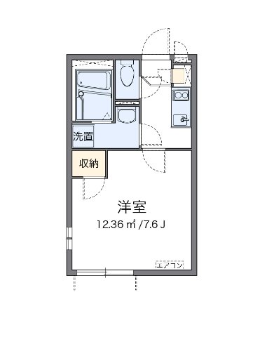 エスポワール町田  103号室 間取り