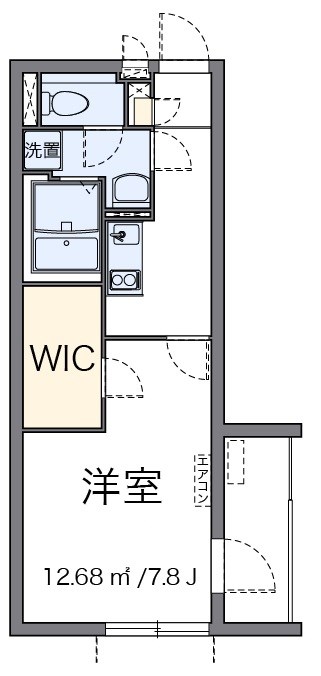 ソラーナ　イクラ 204号室 間取り