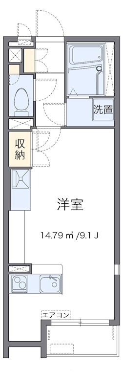サンシャインＭＩ 105号室 間取り
