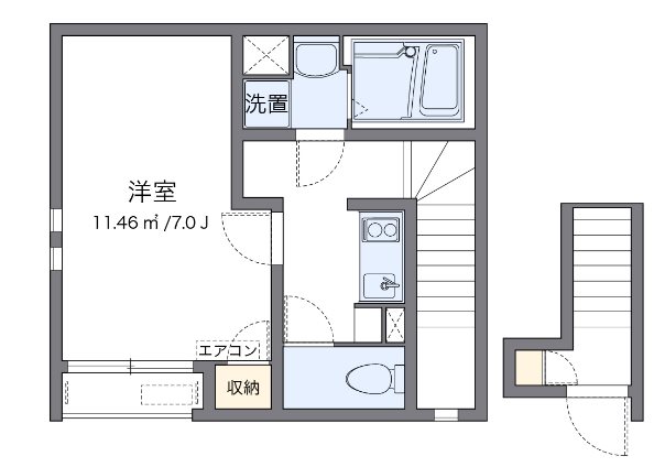 エスペランサ　N 間取り