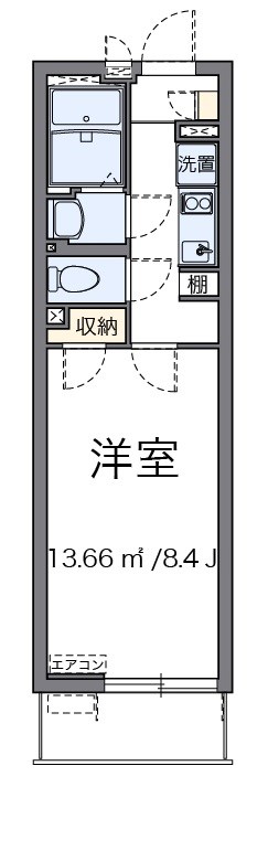 103号室 間取り