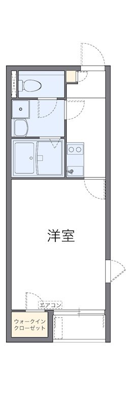 集 206号室 間取り