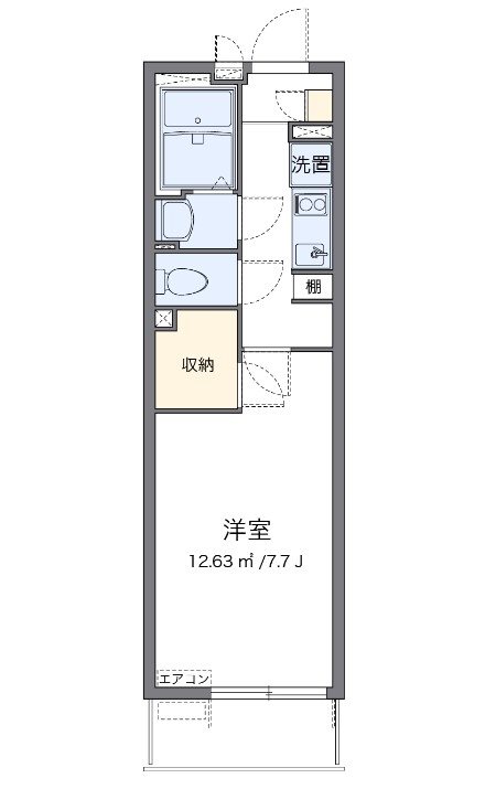 サニープレイス宮前平Ｌ 201号室 間取り