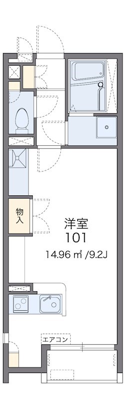 ホワイトヒルズⅢ 間取り図