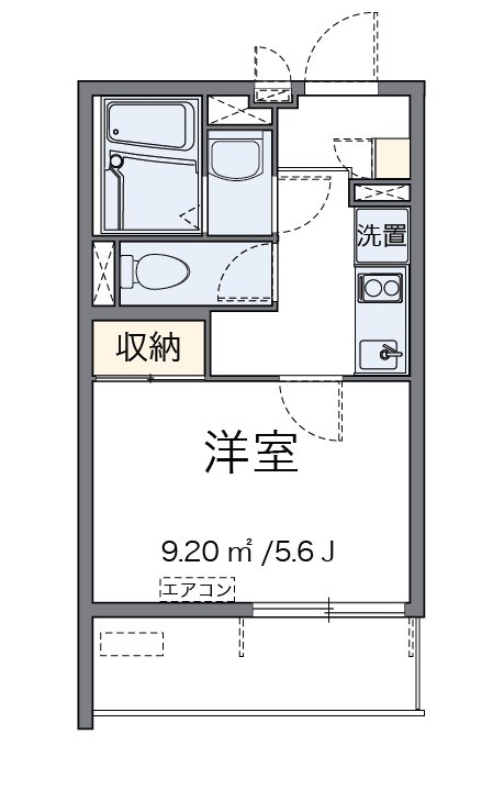 ウィステリアⅣ 104号室 間取り