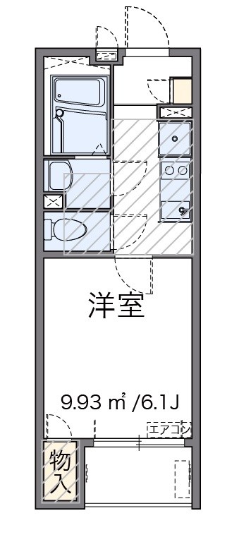 ヒルズ羽根木 間取り図