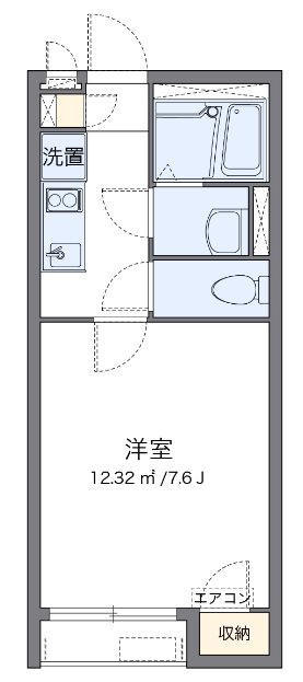 ＤＯＧＷＯＯＤ 101号室 間取り