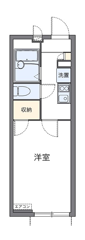 タートルクレインⅡ 間取り図