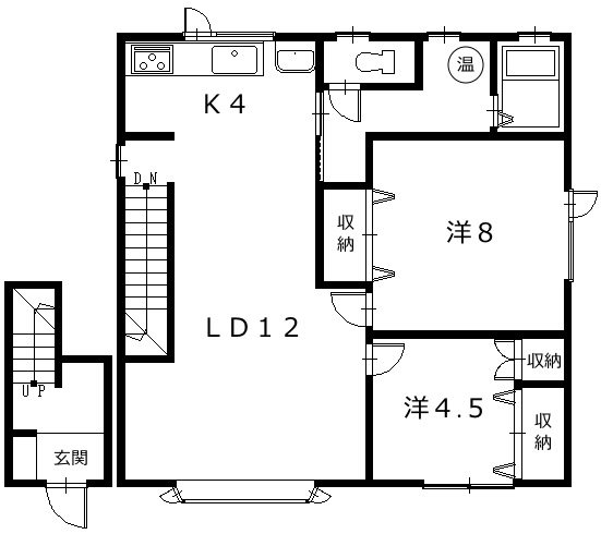 ユトリロ１９条 間取り