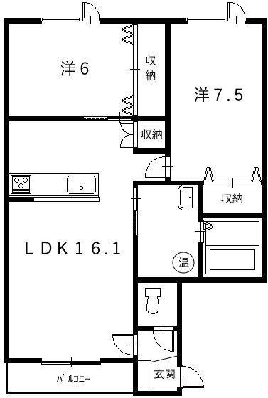 ステラⅡＫ 間取り
