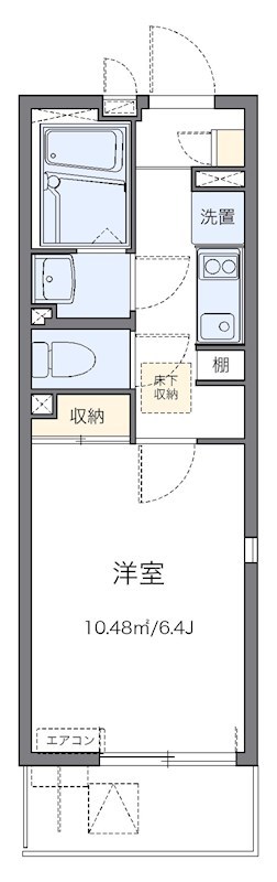 本郷北辰 102号室 間取り