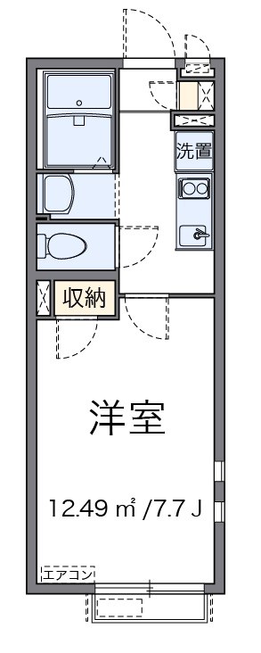  グレイス松江 間取り図