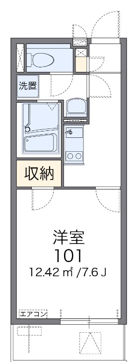 コンフォ 間取り図