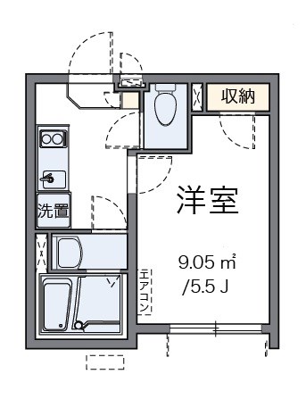 東新宿 間取り図