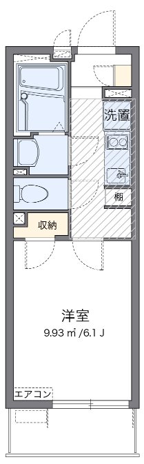 シャンス 304号室 間取り