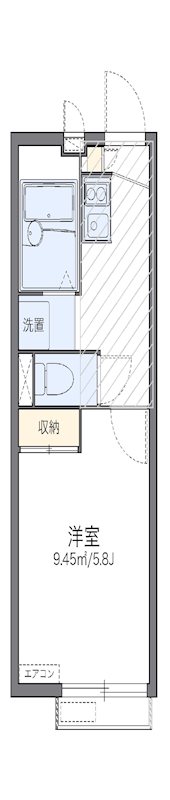 経堂   104号室 間取り