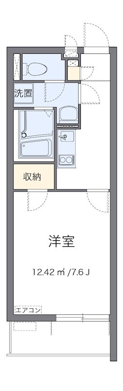 芝富士ハイツ 206号室 間取り