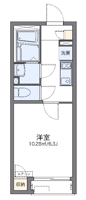 石神井台 104号室 間取り