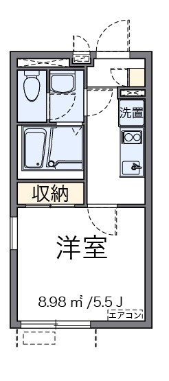 笹塚南山 301号室 間取り