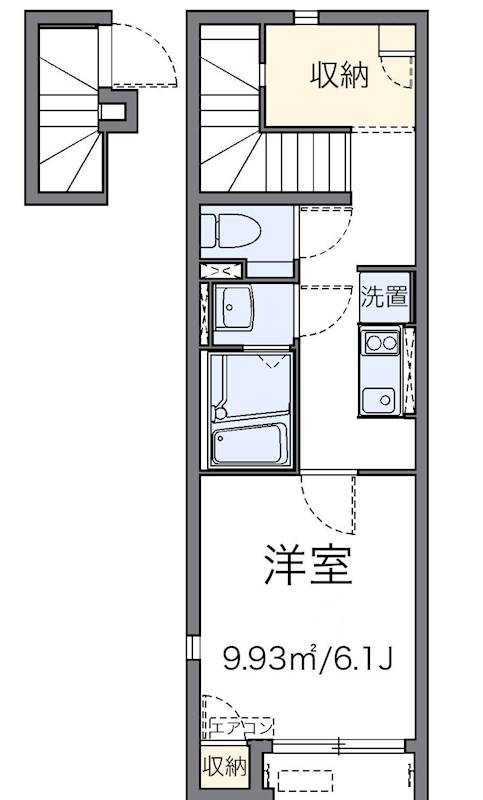 サニーコート西寺尾 201号室 間取り