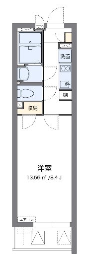 Tハウス　弥生 105号室 間取り