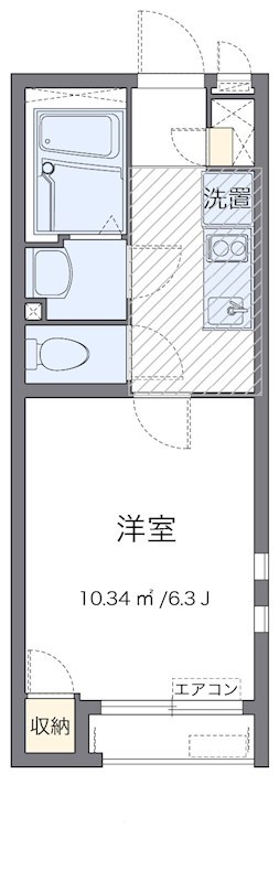 サナサルーテ　ホリエ 間取り図