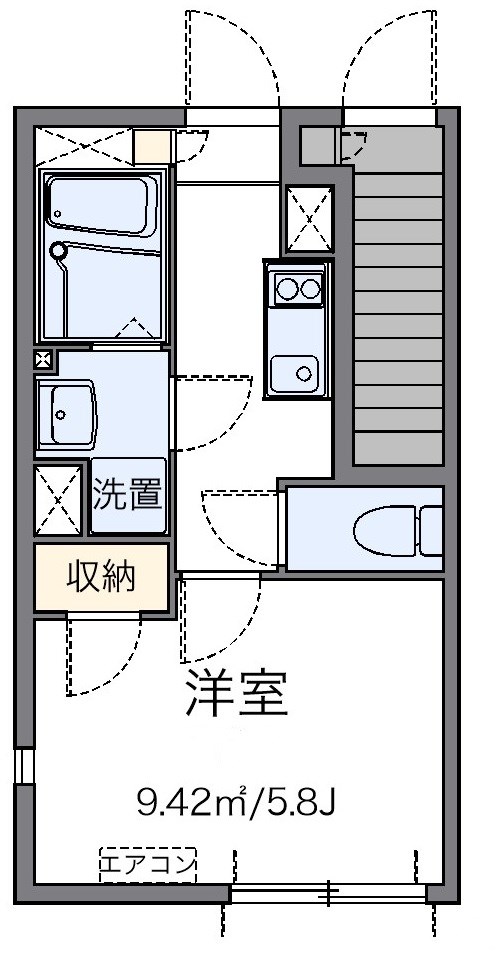 ベル　フォンターナ 間取り図