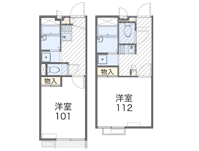 フォレスト  間取り図