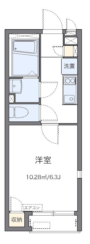 フォレスト江見Ⅱ 間取り