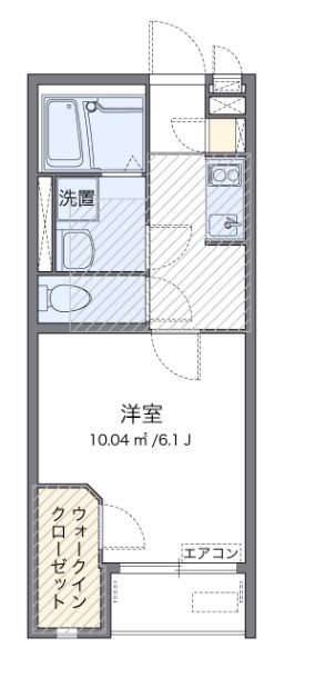 グレイス紫蘭Ⅰ 間取り図