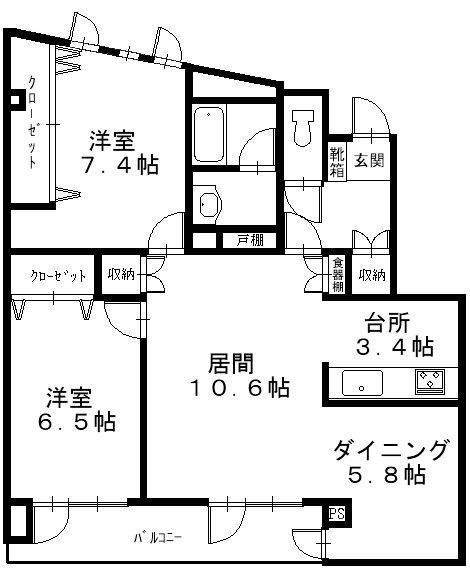 カーサ・ミア 間取り