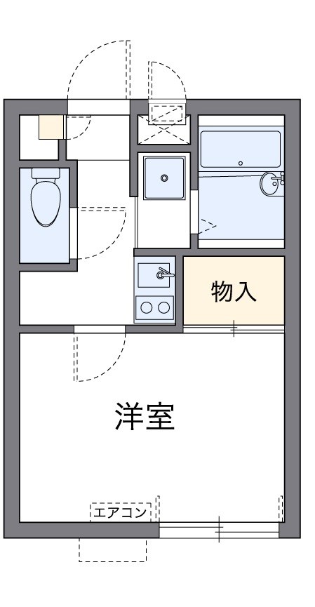 小日向 107号室 間取り