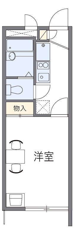 サンファーム 207号室 間取り
